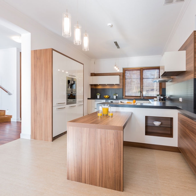 Renovated kitchen apartment